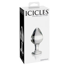 ICICLES N 25 Masajeador De Vidrio – Diseño Elegante Hecho A Mano Con Vidrio Hipoalergénico