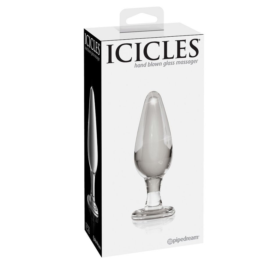 ICICLES N 26 Masajeador De Vidrio – Elegante Diseño Hecho A Mano Con Vidrio Hipoalergénico
