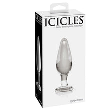 ICICLES N 26 Masajeador De Vidrio – Elegante Diseño Hecho A Mano Con Vidrio Hipoalergénico