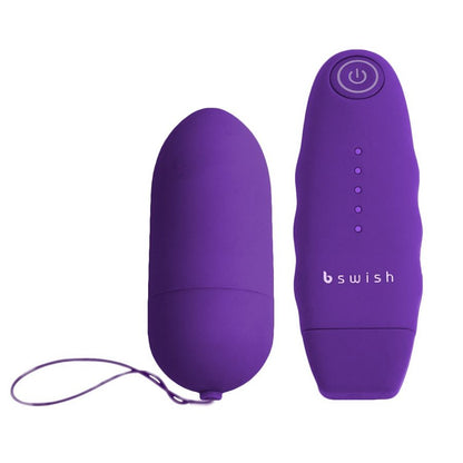 Comprar B SWISH Bnaughty Unleashed Classic Lila – Vibrador Discreto Con Control Remoto Para Placer Personalizado-Noxtic