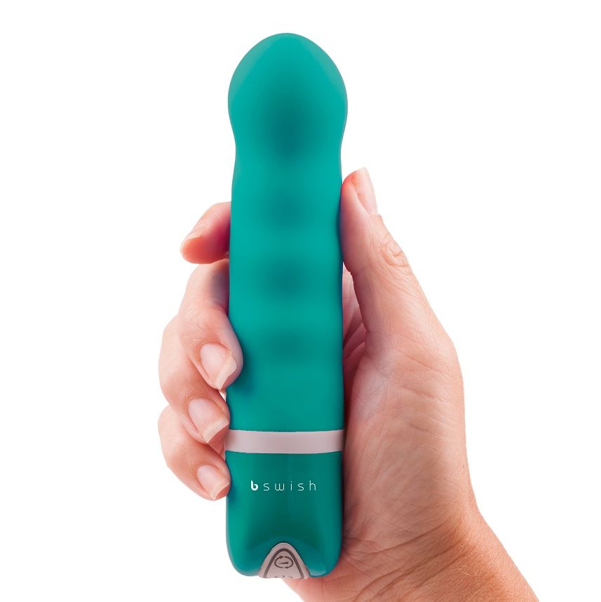 B SWISH Bdesired Deluxe Perla – Vibrador Resistente Al Agua Con Diseño Ergonomico Y 6 Funciones