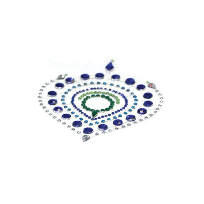 Comprar Bijoux Indiscrets Flamboyant Azul y Verde – Joyería Íntima Brillante Para Resaltar Tu Sensualidad-Noxtic