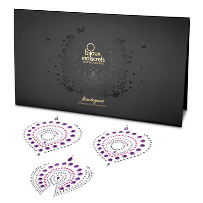 Bijoux Indiscrets Flamboyant Lilac and Pink – Gioielli intimi scintillanti per esaltare la tua sensualità