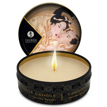 Comprar SHUNGA Mini Caress By Candlelight Vela Masaje Vainilla 30 ML – Vela Aromática Que Ofrece Masajes Sensuales y Cálidos-Noxtic