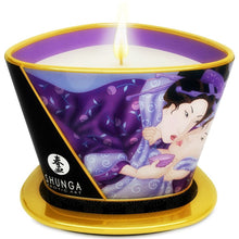 Comprar SHUNGA Mini Caress By Candlelight Vela Masaje Frutas Exóticas 170 ML – Aceite Caliente Para Un Masaje Sensual y Relajante-Noxtic