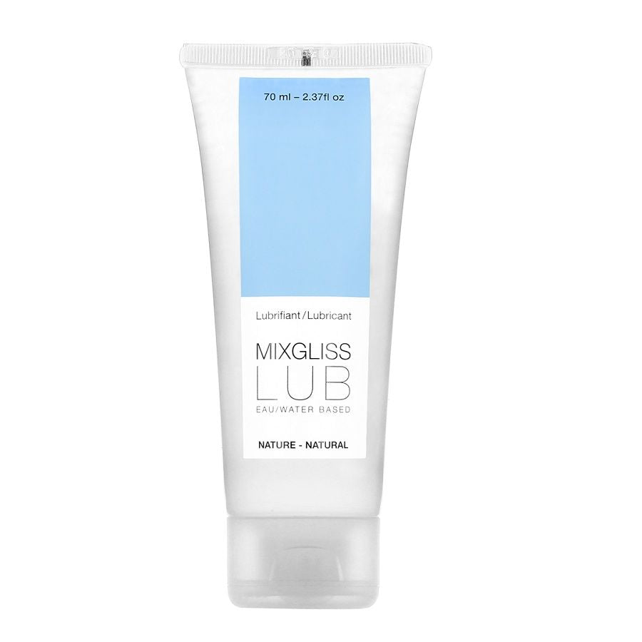 Comprar MIXGLISS Lubricante Base Agua Natural 70 Ml – Fórmula Hidratante Ideal Para Juegos Íntimos-Noxtic