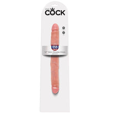 Comprar KING COCK Dildo Doble Natural 30 cm – Diseño Realista Hecho A Mano Para Experiencia Única-Noxtic