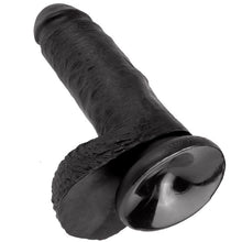 Comprar KING COCK 7 Pene Realista Negro – Diseño Realista Para Exploración Placentera-Noxtic