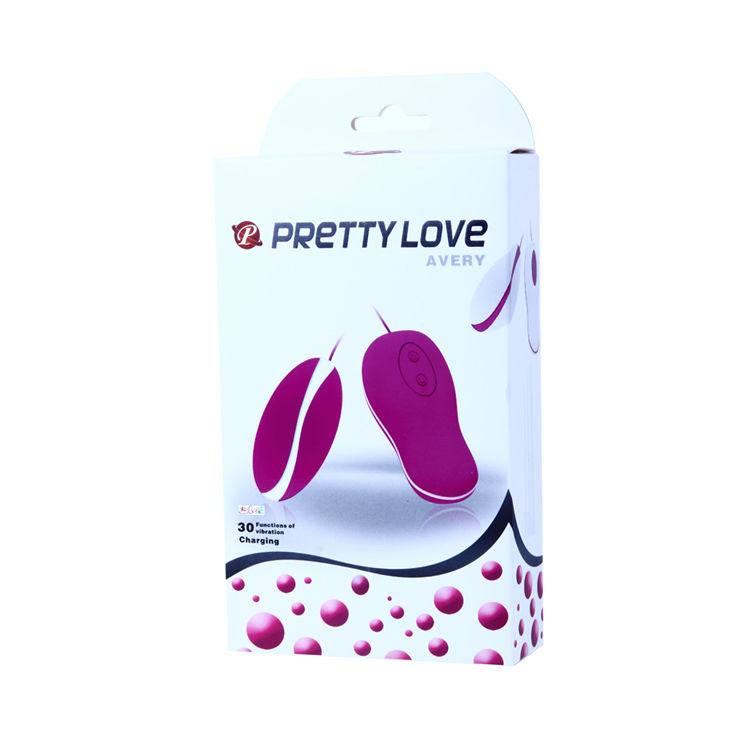 Pretty Love Huevo Vibrador Avery – Estimulador Con 30 Funciones Y Control Remoto