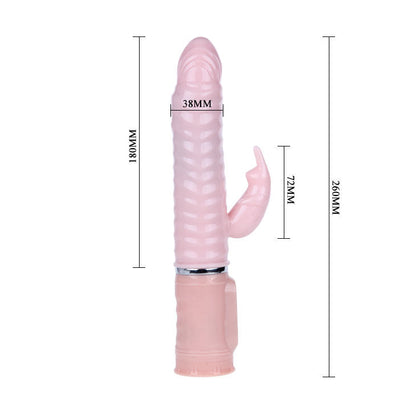 BAILE Heat Fire Bunny Rampante – Vibrador Con Temperatura Ajustable Para Estimulación Irresistible