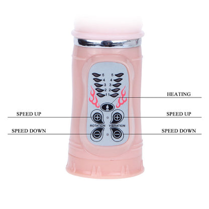 BAILE Heat Fire Bunny Rampante – Vibrador Con Temperatura Ajustable Para Estimulación Irresistible