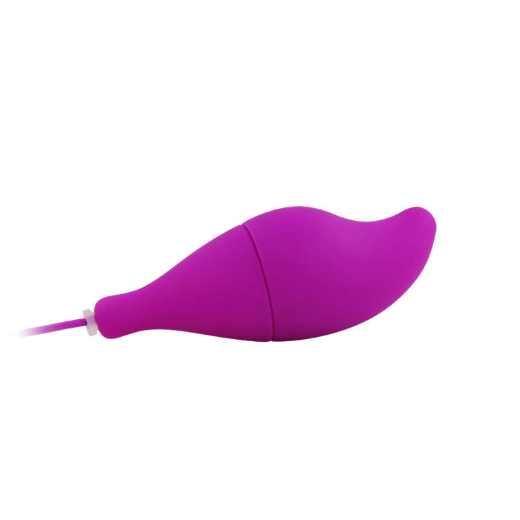 BAILE Pleasure Shell 12 Púrpura – Vibrador Con Textura Suave Y Control De Ritmos