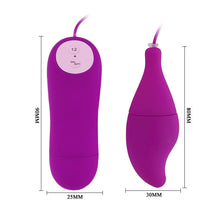 BAILE Pleasure Shell 12 Púrpura – Vibrador Con Textura Suave Y Control De Ritmos