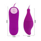 BAILE Pleasure Shell 12 Púrpura – Vibrador Con Textura Suave Y Control De Ritmos