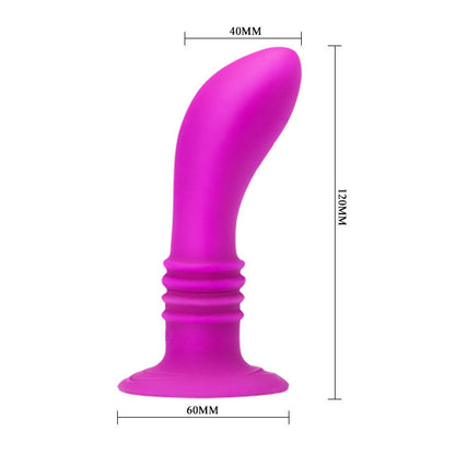 PRETTY LOVE Booty Passion Plug – Vibrador Silencioso Con 10 Modos De Estimulación