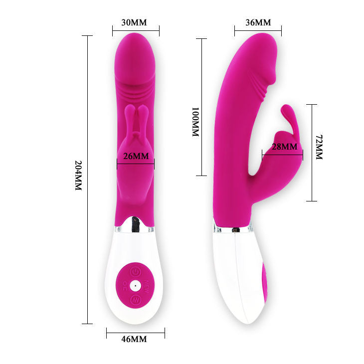 PRETTY LOVE Flirtation Vibrador Con Rabbit – Estimulación Intensa Con Diseño Elegante