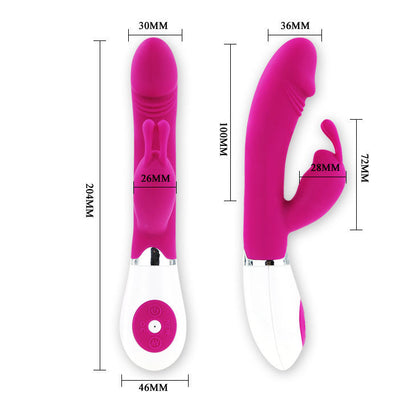 PRETTY LOVE Flirtation Vibrador Con Rabbit – Estimulación Intensa Con Diseño Elegante