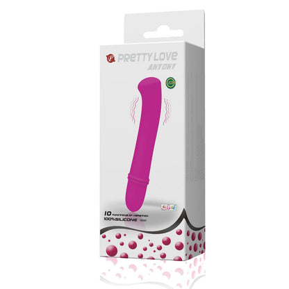 PRETTY LOVE Flirtation Vibrador Antony – Masajeador Mini Elegante Para Estimulación Placentera
