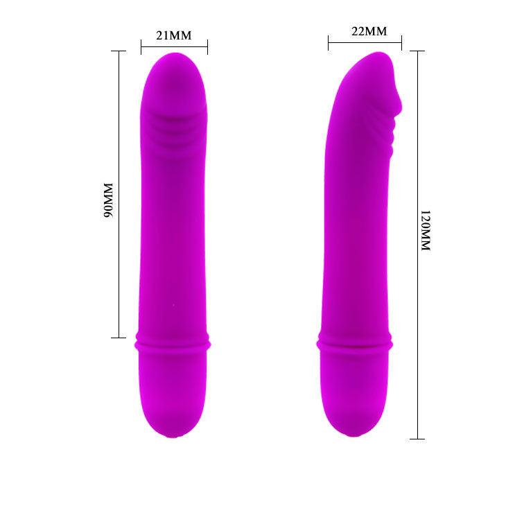 PRETTY LOVE Flirtation Vibrador Beck – Mini Masajeador Con Estimulación Intensa