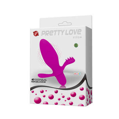 PRETTY LOVE Flirtation Vibrador Fitch – Estimulador Silencioso Con 10 Funciones De Vibración