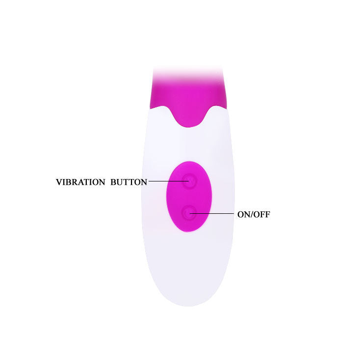 Comprar PRETTY LOVE Flirtation Vibrador Lila y Blanco – Estimulador Con Diseño Elegante Para Experiencias Inolvidables-Noxtic