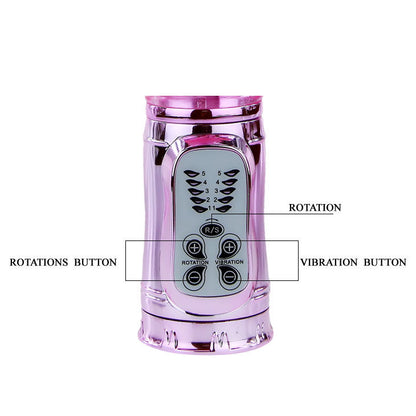 Comprar BAILE Throbbing Bunny Rosa – Vibrador Rotatorio Con Estimulación Clitorial Y Vaginal-Noxtic