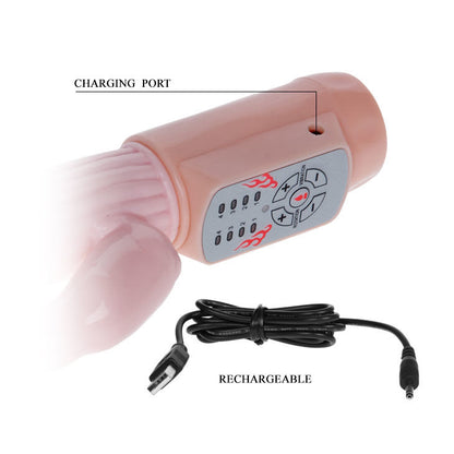 Comprar BAILE Fire Bunny Rotador – Estimulador Recargable Con Punta Giratoria Y Vibración-Noxtic