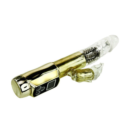 Comprar BAILE Rabbit Siberia Passion Gold – Vibrador Con Doble Rotación Y Bolas Metálicas Para Placer Personalizado-Noxtic