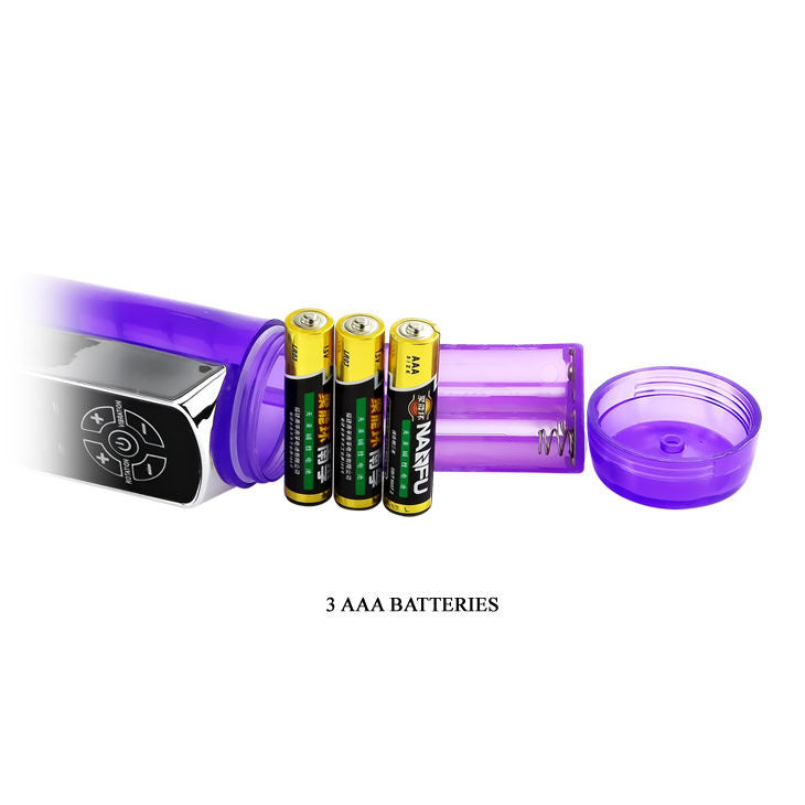 Comprar BAILE U.S. Rabbit Passion Baron – Vibrador Con Panel Táctil Retroiluminado y Bolas Metálicas Estimulantes-Noxtic