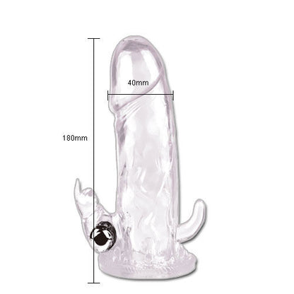 Comprar BAILE Brave Man Extension – Funda Con Estimulador Para Mayor Placer Compartido-Noxtic