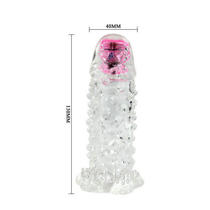 Comprar BAILE Brave III Man Sensor Extension – Funda Vibratoria Para Aumentar Placer Y Rendimiento-Noxtic