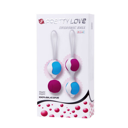 Pretty Love Flirtation Orgasmic Ball Deluxe – Set De Bolas Intercambiables Para Sensaciones Intensas