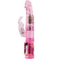 Comprar BAILE Mini Rotador Rabbit Rosa – Vibrador Con Control Electrónico y Suave Gelatina-Noxtic