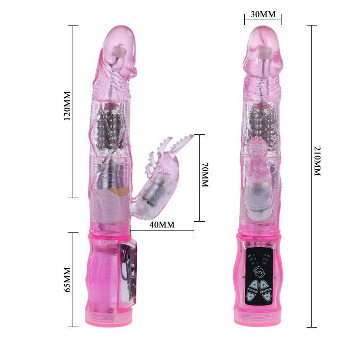 BAILE Mini Rabbit Intimate Lover Lila – Vibrador Resistente Al Agua Con Diseño Compacto