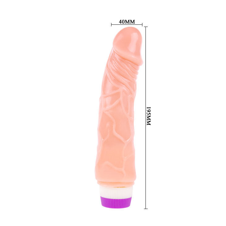 Comprar BAILE Vibrador Realista 20 Cm – Vibrador De Gelatina Con Regulador De Velocidad-Noxtic