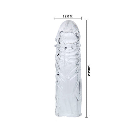 Comprar BAILE Funda Transparente Para El Pene En Silicona – Texturizada Para Sensaciones Eróticas Intensas-Noxtic