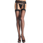 Comprar LEG AVENUE Medias Negras Con Ligero De Encaje – Diseño Elegante Para Un Toque Clásico Y Seductor-Noxtic