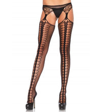 Comprar LEG AVENUE Medias Con Ligero Exclusivo Negro – Diseño Con Costura Decorativa Para Un Look Atractivo-Noxtic