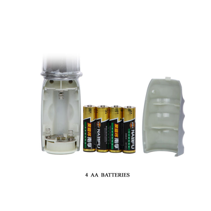 BAILE Amour Missile Rotador Transparente – Vibrador Con Múltiples Modos Y Diseño Innovador