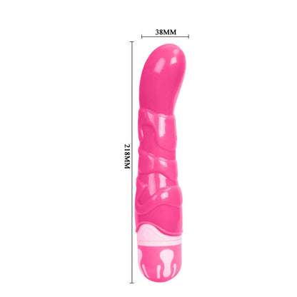 BAILE Vibratore Rosa Realistico 21,8 CM – Immergibile con 10 Funzioni di Vibrazione