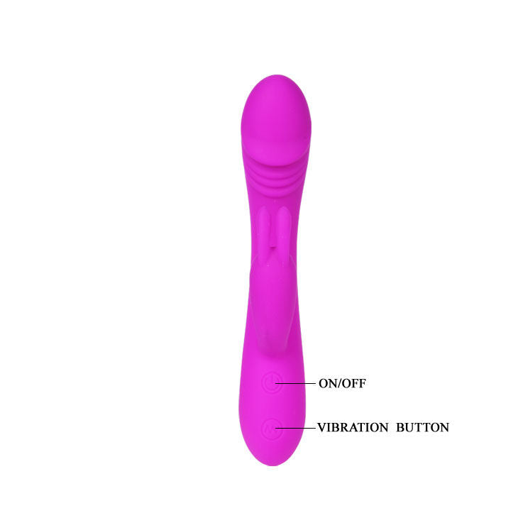 PRETTY LOVE Hunter Vibrador Con Rabbit – Diseño Ergonómico Con 30 Modos De Estimulación
