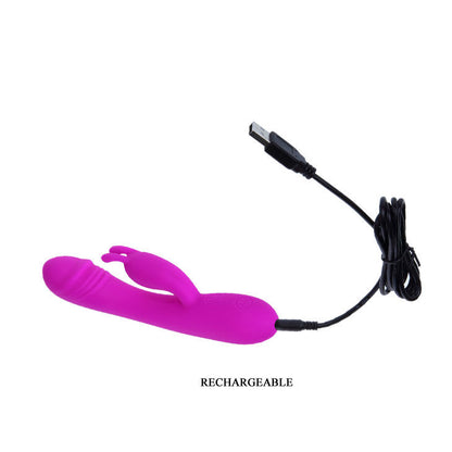 PRETTY LOVE Hunter Vibrador Con Rabbit – Diseño Ergonómico Con 30 Modos De Estimulación