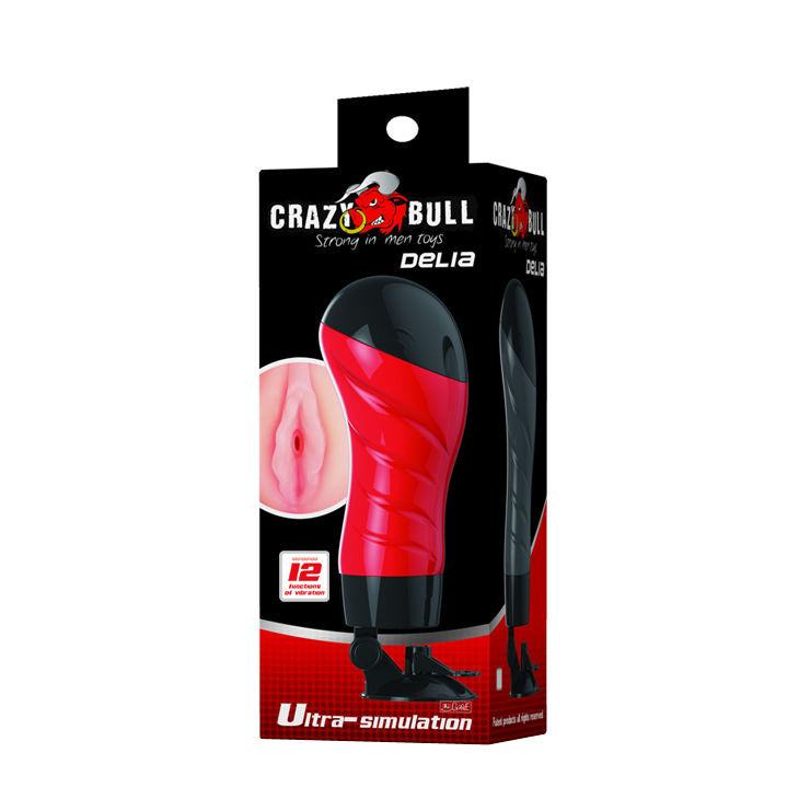 Comprar CRAZY BULL Masturbador Con Base – Diseño Reutilizable Para Uso En Ducha-Noxtic