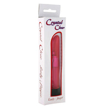 SEVEN CREATIONS Vibrador Crystal Clear Rosa – Potente Con Velocidad Regulable Para Nuevas Sensaciones