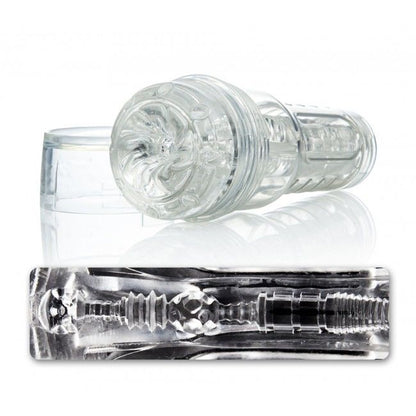 Comprar FLESHLIGHT GO Torque Ice – Masturbador Compacto Con Material SuperSkin Para Placer Único-Noxtic
