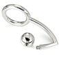 Comprar METAL HARD Anillo Con Gancho Intruder 45mm – Diseño De Acero Quirúrgico Para Placer Aumentado-Noxtic