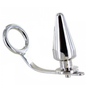 Comprar METAL HARD Anillo Acero Con Plug – Diseño Ergonómico Para Placer Adicional-Noxtic