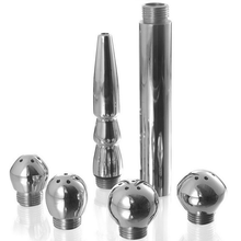 Comprar METAL HARD Set De Limpieza Íntima 5 Piezas – Incluye Cuatro Cabezas Para Una Limpieza Óptima-Noxtic