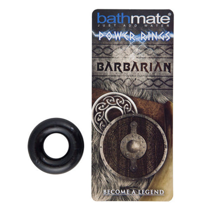 BATHMATE Barbarian Black Cock Ring – Anello resistente per erezioni durature