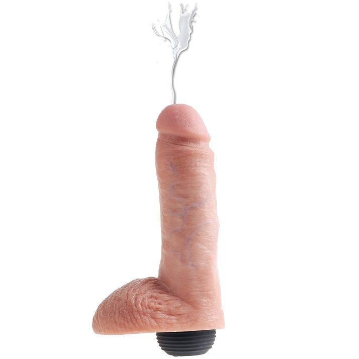 Comprar KING COCK Pene Realístico Eyaculador Natural 20.32 Cm – Diseño Ultra Realista Para Fantasías Eróticas-Noxtic